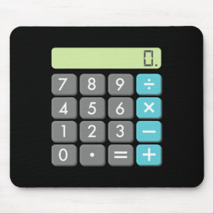 Calculator Halloween Costume  Math Geek Cool Scary Mouse Pad