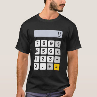 Calculator Halloween Costume Pretend I'M A Calcula T-Shirt