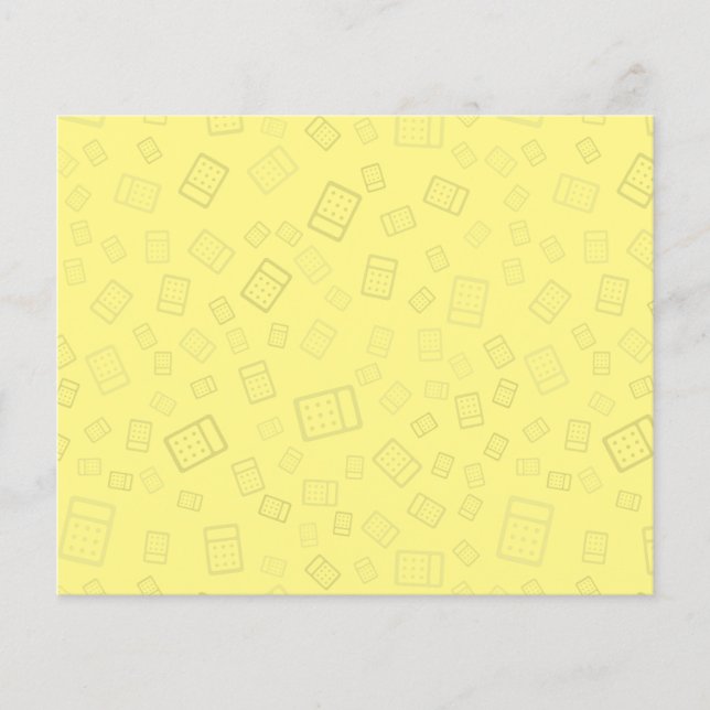 Calculator Pattern (Front)