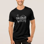 Calculus Actually Its Rocket Science Funny Math Tri-Blend Shirt<br><div class="desc">Funny Math science school nerd t-shirt for any young math genius or geek with a good sense of humour. The funny saying is "Calculus - Actually It Is Rocket Science" with a x to y-axis graph</div>