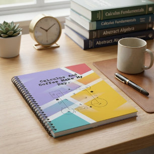 Calculus & Coffee Lover  Math Teacher Daily Ritual Notebook
