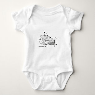 Calculus Hurts my Brain Baby Bodysuit