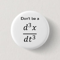 calculus/physics joke button