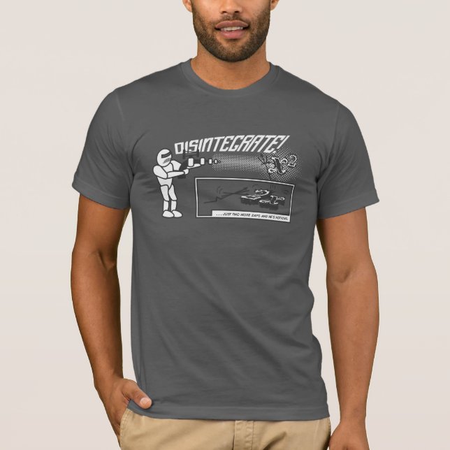 Calculus Warfare II - Disintegration trooper T-Shirt (Front)