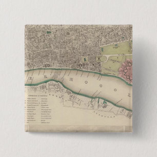 Calcutta 2 Inch Square Button