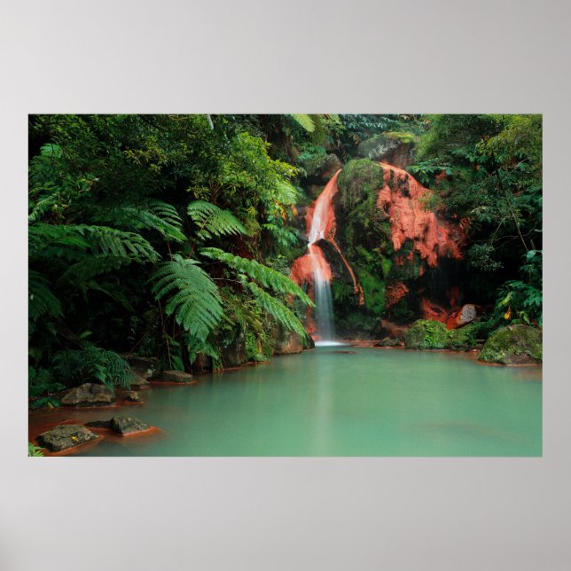 Caldeira Velha Park, Azores Poster (Front)