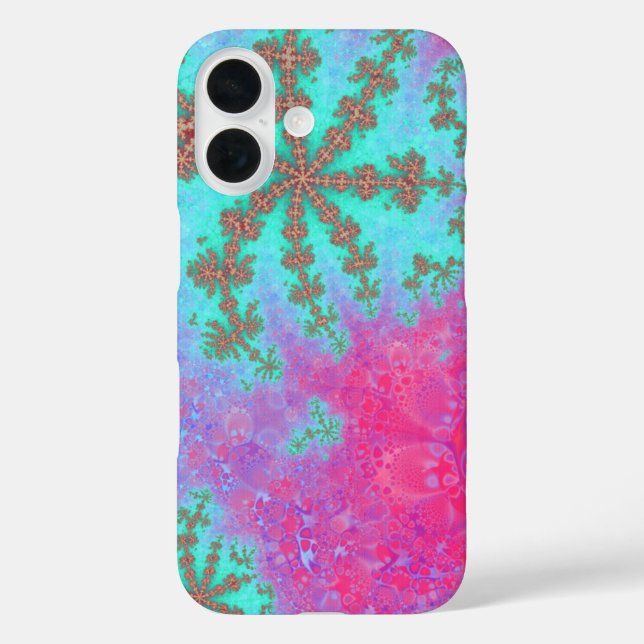 Calderia Falls Fractal Case-Mate iPhone Case (Back)
