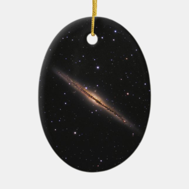 Caldwell 23 NASA spiral galaxy Ceramic Ornament (Front)