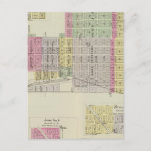 Caldwell, Cherokee, Opolis, and McCune, Kansas Postcard