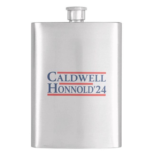 Caldwell Honnold 2024 Hip Flask (Front)