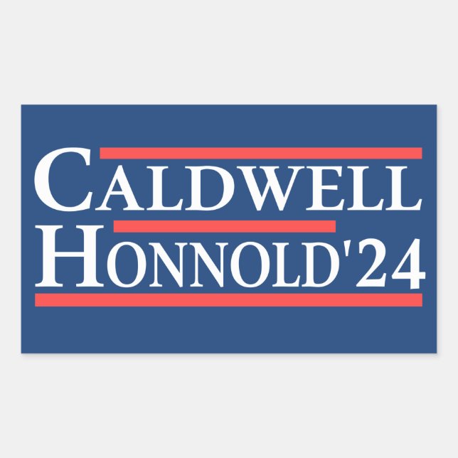 Caldwell Honnold 2024 Sticker (Front)