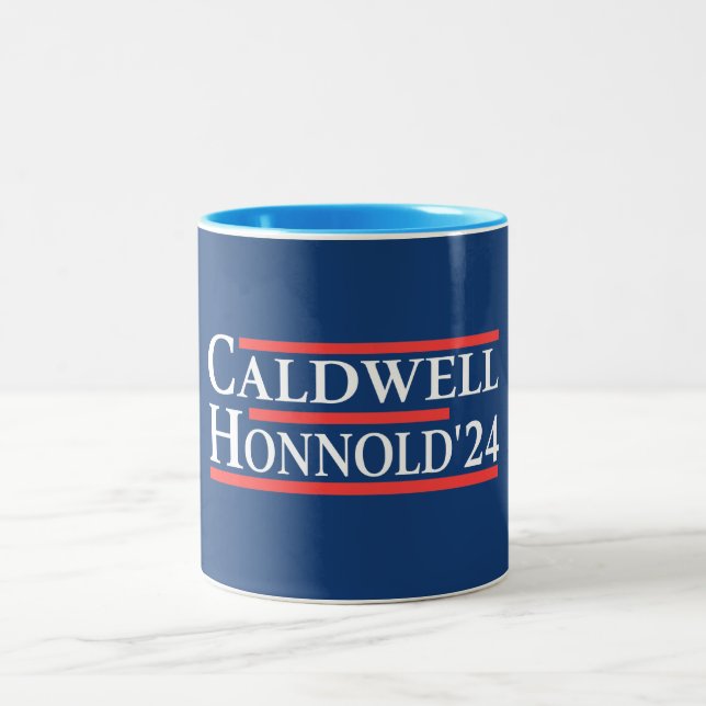 Caldwell Honnold 2024 Two-Tone Coffee Mug (Center)