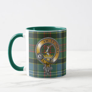 Caldwell Tartan & Badge Mug