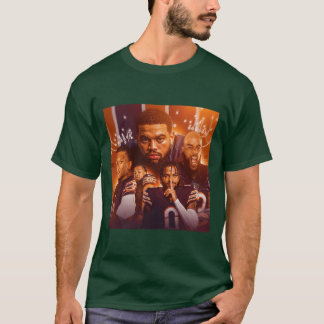 Caleb Williams and Bears 2024 Art Oversized T-Shirt