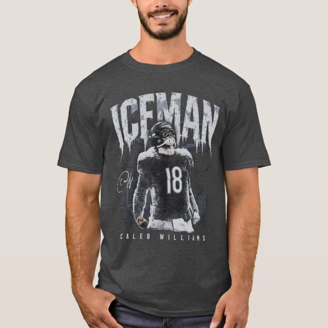 Caleb Williams Chicago Iceman boy T-Shirt (Front)