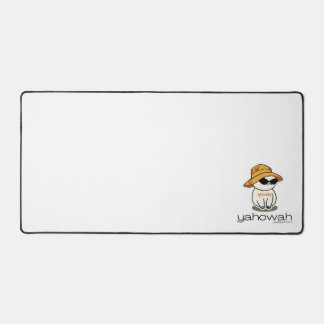 Caleb Yahwoof Desk Mat