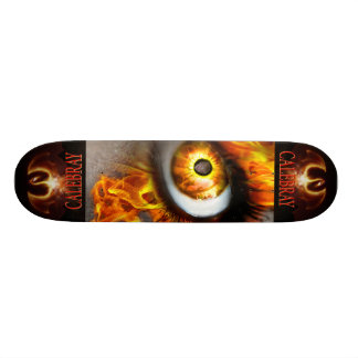 CALEBRAY FIRE EYE SKATEBOARD