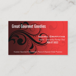 Caleché Swirl Stylish Business Card template