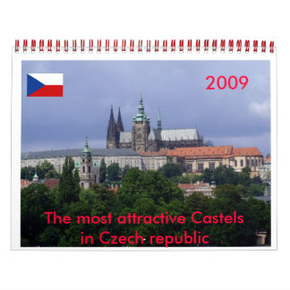 Calendar 2009 Czech republic-castels