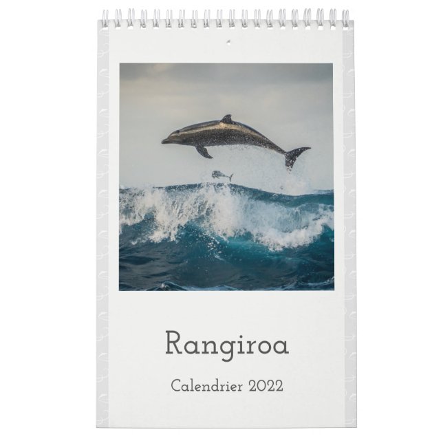 Calendar 2022 RANGIROA  (Cover)