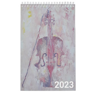 Calendar 2023 - Sound of Life, music, instruments