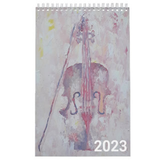 Calendar 2023 - Sound of Life, music, instruments