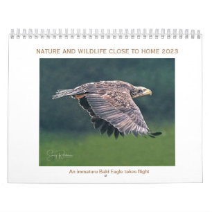 Calendar 2023 wildlife and nature