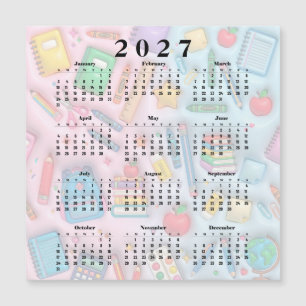 Calendar 2027 school