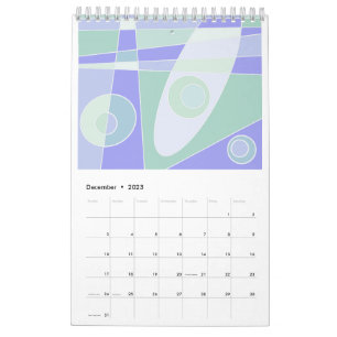 Calendar Abstract Surfing 2023
