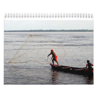 Calendar, Amazon River Calendar