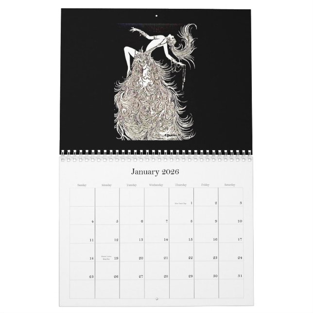 Calendar-Classic/Vintage-Charles Gesmar Calendar (Jan 2026)