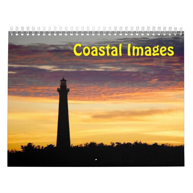 Calendar - COASTAL IMAGES (Cover)