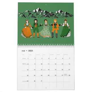 Calendar, CORSICA, France Calendar