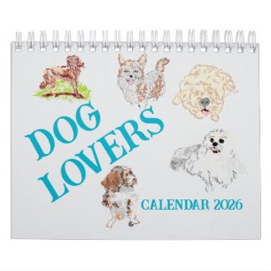 Calendar Dog Lovers 2026