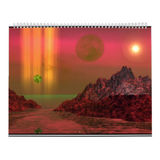 Calendar Fantasy Landscapes