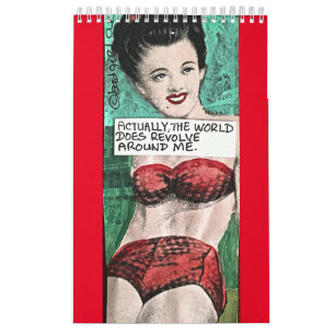 CALENDAR FILLED WITH BAD GIRL ART