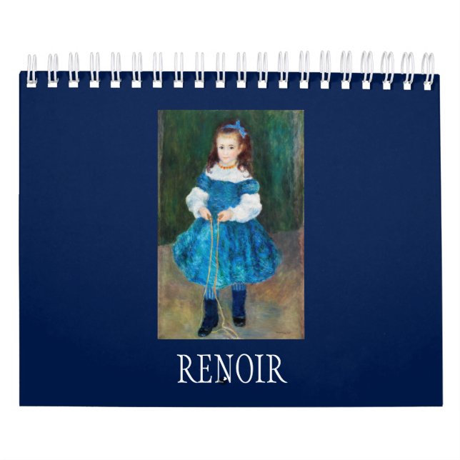 CALENDAR : FINE ART : PIERRE AUGUSTE-RENOIR   (Cover)
