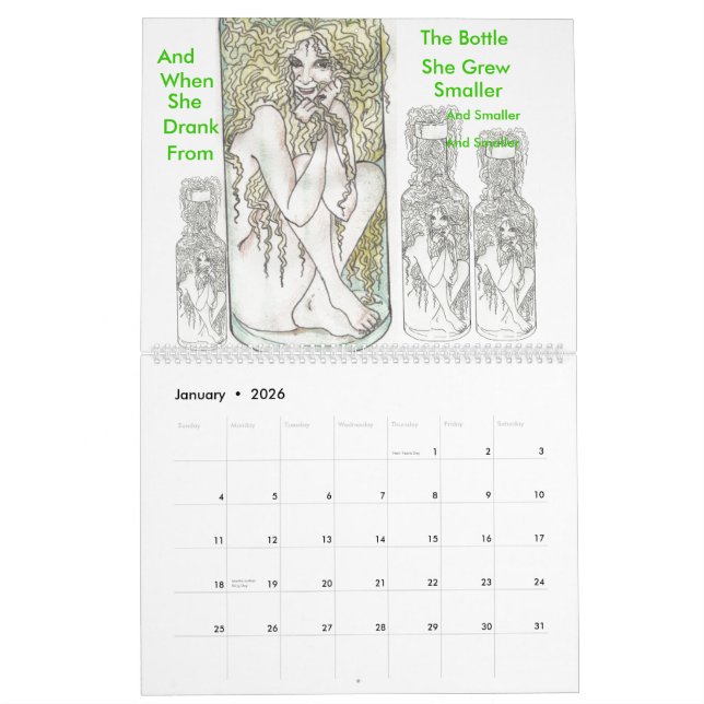 Calendar for my son (Jan 2026)