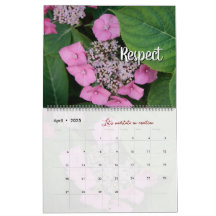 Calendar God photo meditation garden: words