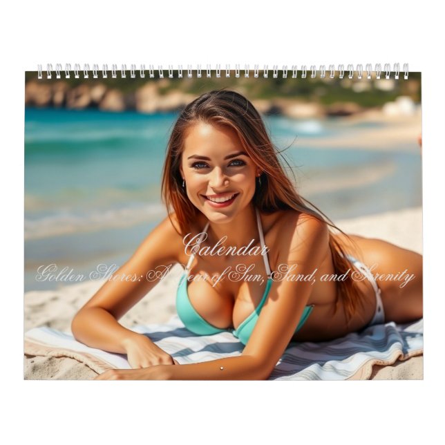 Calendar - Golden Shores - Bikini (Cover)