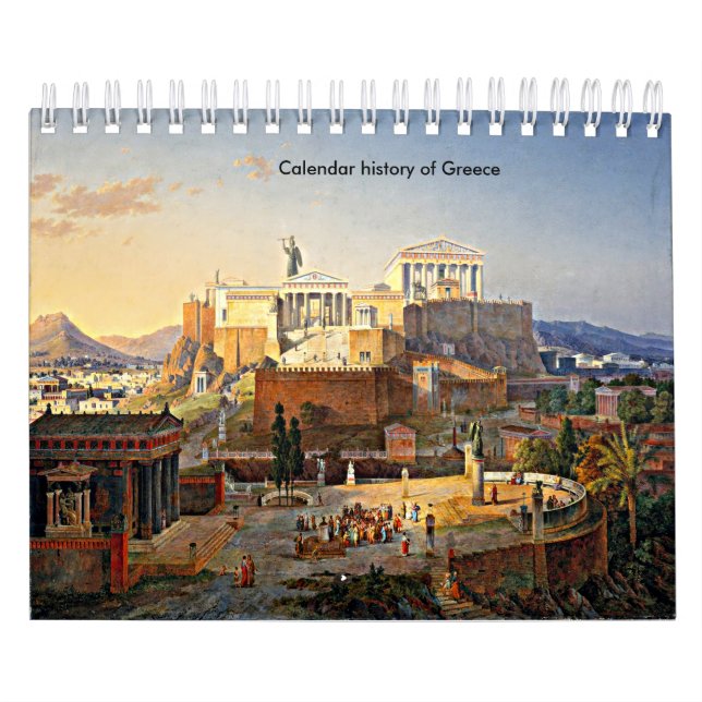 calendar history of greece (Cover)