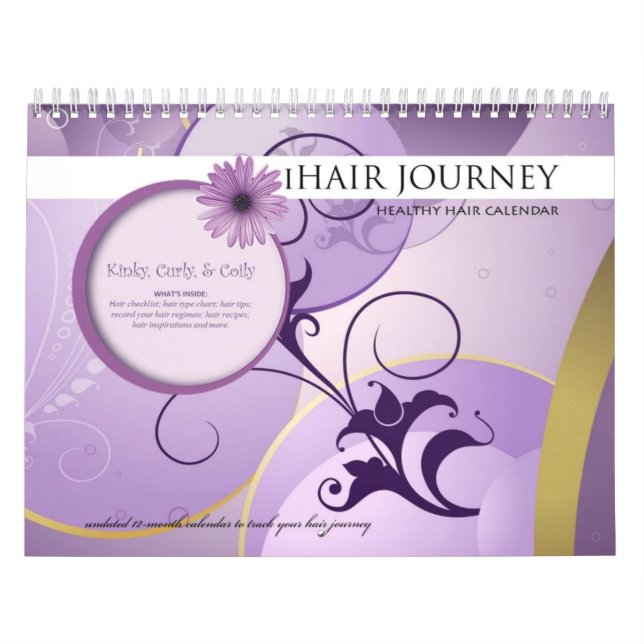 Calendar-iHair Journey Undated Calendar (Cover)
