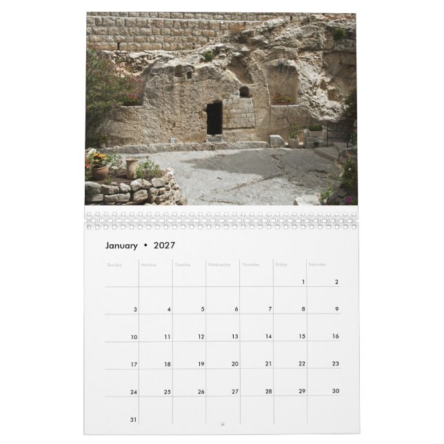 calendar Israel (Jan 2027)