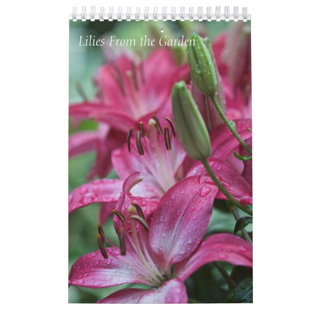 Calendar Lilies from the Garden (Cover)