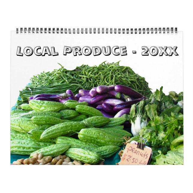 Calendar - Local Produce for This Year (Cover)