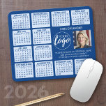 Calendar - logo, photo business mouse pad<br><div class="desc">A calendar printed on a mousepad combines practicality with convenience, transforming a workspace essential into a time-management tool. This innovative design features a full-year or monthly calendar layout integrated into the mousepad’s surface, allowing users to track dates without cluttering their desk with an additional calendar. Made from durable, smooth materials,...</div>