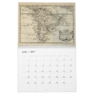 Calendar: Maps of Brazil Calendar