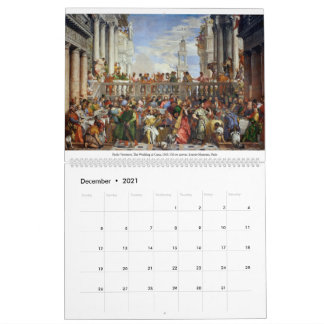 Calendar Masterpieces of Art