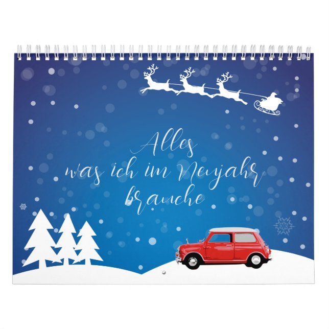 Calendar Mini Cooper Everything you need in New Ye (Cover)