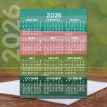 Calendar - modern abstract stripe pattern postcard<br><div class="desc">A full-year calendar printed on a single postcard offers a concise and visually accessible way to plan and track an entire year at a glance. Laid out in a grid format, with months arranged in rows and columns, it displays all 12 months clearly, making it easy to note important dates,...</div>